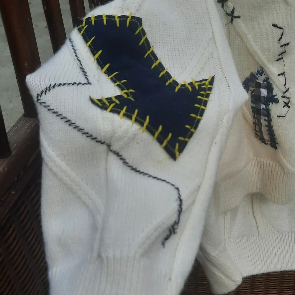 🌟3/50 Woman's Embroidery Loose Sweater Coat - Picture 4 of 8